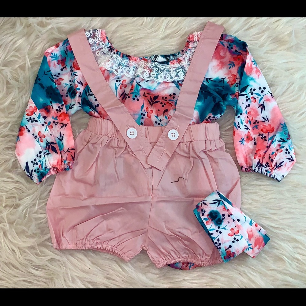 Girls boutique outfit set